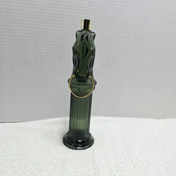 Men's Avon Green Pony Post Decanter After Shave Lotion One Size empty - Picture 1 of 6